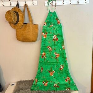 Vintage Beach Party halter dress size juniors 5/women’s XXS